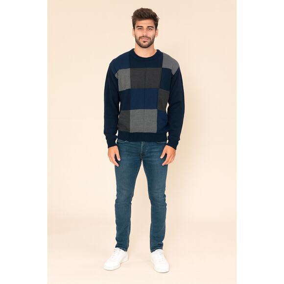 Haggar Other - XXL NWT NEW Haggar Colorblock Pullover Cotton Sweater